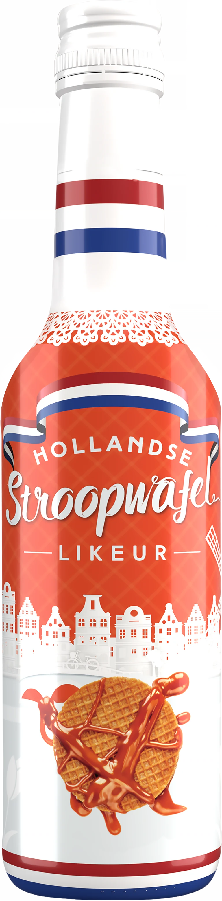 Hollandse Stroopwafel Likeur Stroopwafel likeur 350 ml