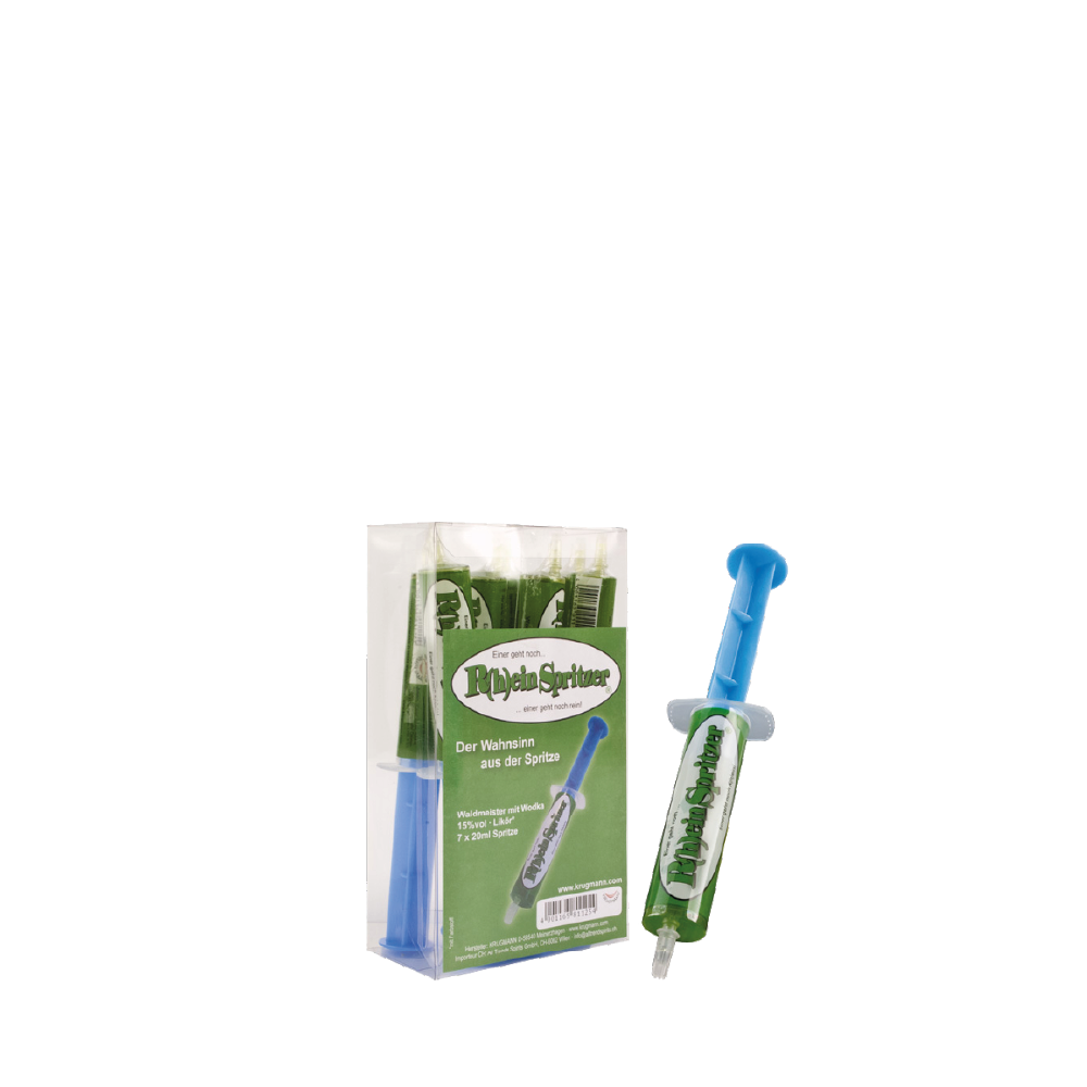 Fun-drinks - R(h)einSpritzer Groen Shotjes - 7 x 20 ml