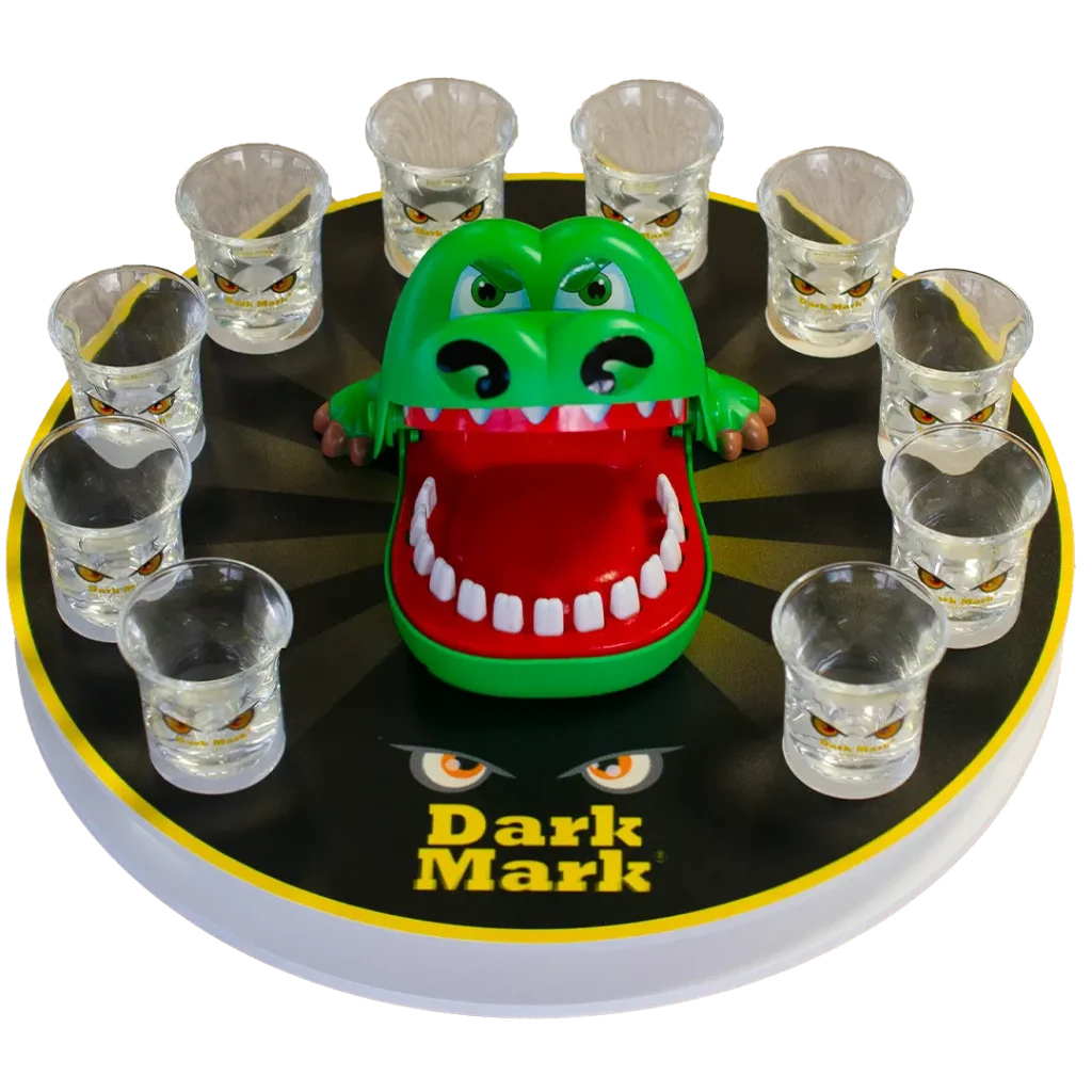 Dark Mark Krokodillenshotplank - Transparent